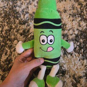 Crayola "Screamin' Green" Crayon Plush Character